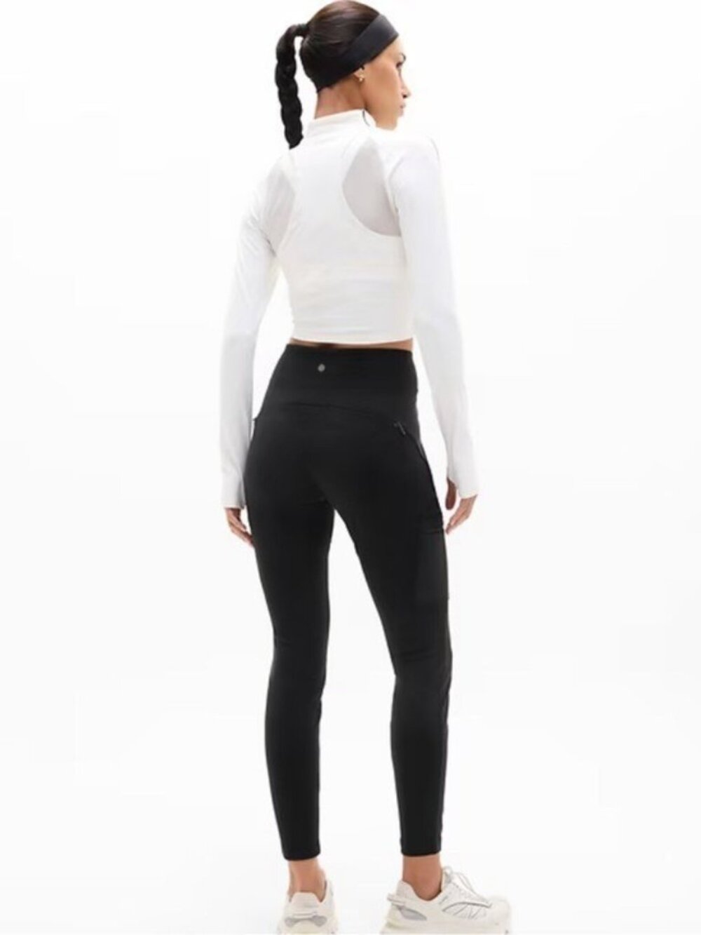 Athleta Headlands Hybrid High Rise Cargo Legging Size 16 - Picture 2 of 6